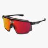 Óculos Scicon Aerowatt Preto Lente Vermelho